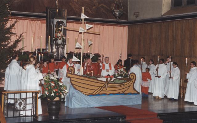 Le moment fort de la liturgie: la consécration
