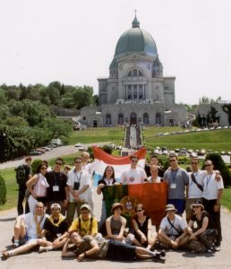 Les participants de la paroisse du Sacr�-Coeur