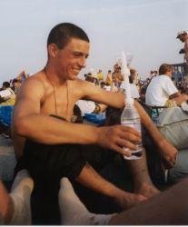 Luis a fabriqu� un support pratique pour sa bougie